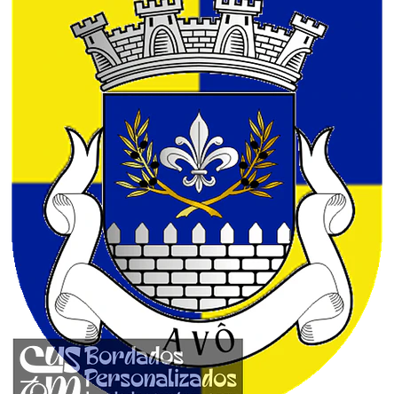 Emblema Bordado Freguesia de Avô (Oliveira do Hospital, Coimbra) 1