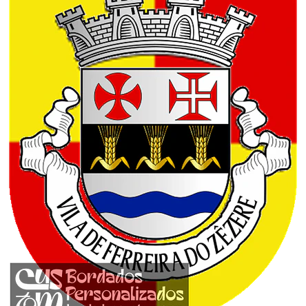 Emblema Bordado Município de Ferreira do Zêzere (Santarém) 1