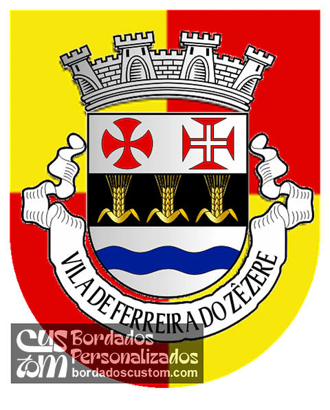 Emblema Bordado Município de Ferreira do Zêzere (Santarém)