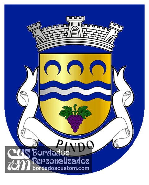 Emblema Bordado Freguesia de Pindo (Penalva do Castelo, Viseu)