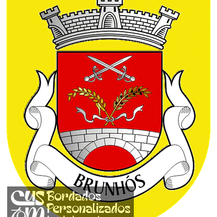 Emblema Bordado Antiga Freguesia de Brunhós (Soure, Coimbra) 1