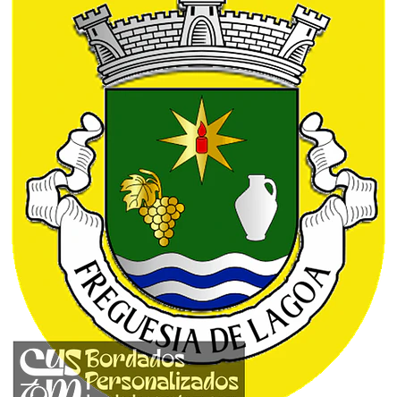Emblema Bordado Antiga Freguesia de Lagoa (Lagoa, Faro) 1