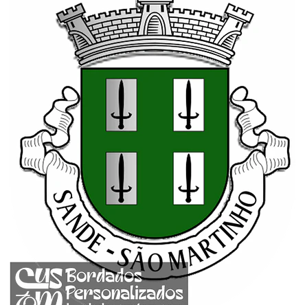 Emblema Bordado Freguesia de Sande (São Martinho) (Guimarães, Braga) 1