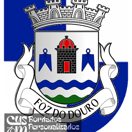 Emblema Bordado Antiga Freguesia de Foz do Douro (Porto, Porto) 1