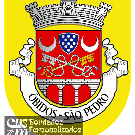 Emblema Bordado Antiga Freguesia de Óbidos (São Pedro) (Óbidos, Leiria) 1