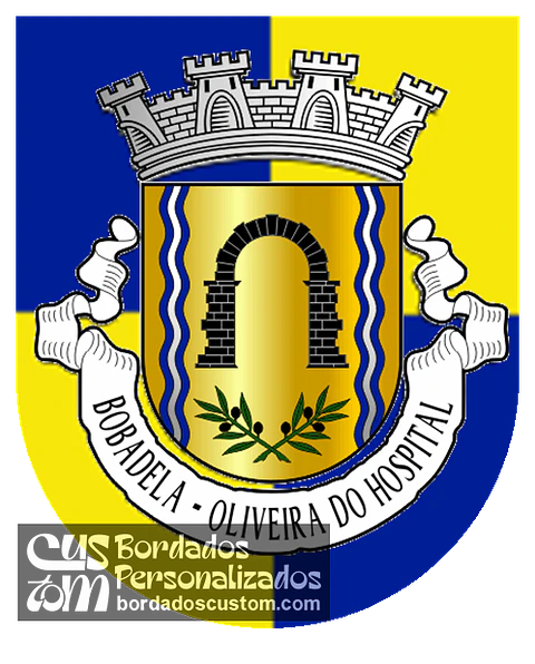 Emblema Bordado Freguesia de Bobadela (Oliveira do Hospital, Coimbra)