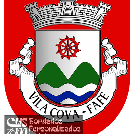 Emblema Bordado Antiga Freguesia de Vila Cova (Fafe, Braga) 1