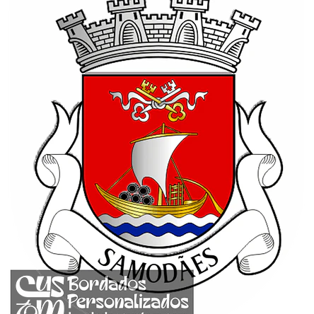 Emblema Bordado Freguesia de Samodães (Lamego, Viseu) 1