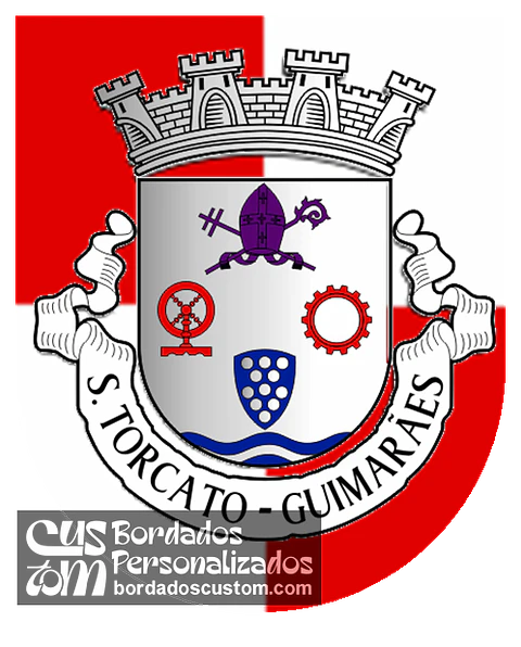 Emblema Bordado Freguesia de São Torcato (Guimarães, Braga)