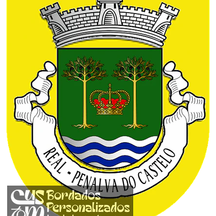Emblema Bordado Freguesia de Real (Penalva do Castelo, Viseu) 1