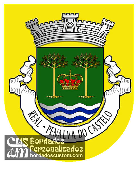 Emblema Bordado Freguesia de Real (Penalva do Castelo, Viseu)