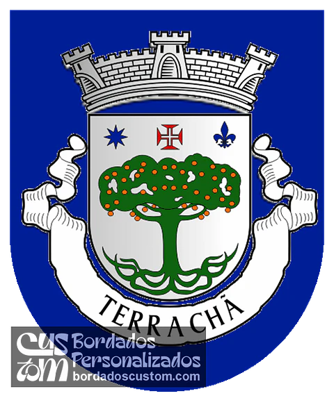 Emblema Bordado Freguesia de Terra Chã (Angra do Heroísmo, Açores)