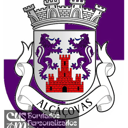 Emblema Bordado Freguesia de Alcáçovas (Viana do Alentejo, Évora) 1