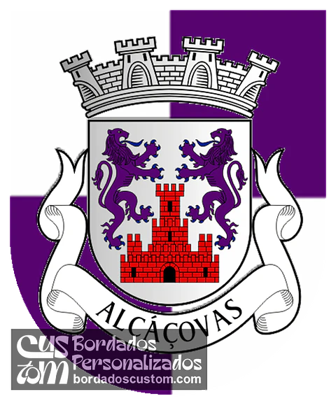 Emblema Bordado Freguesia de Alcáçovas (Viana do Alentejo, Évora)