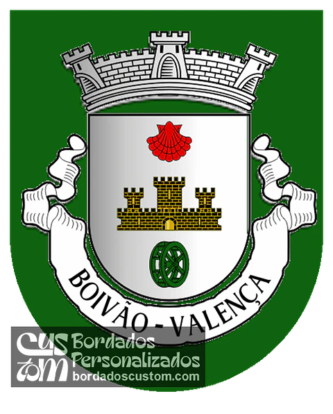 Emblema Bordado Freguesia de Boivão (Valença, Viana do Castelo)