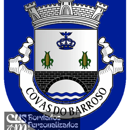 Emblema Bordado Freguesia de Covas do Barroso (Boticas, Vila Real) 1