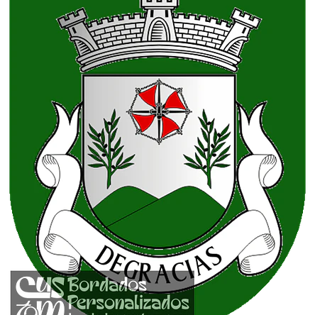 Emblema Bordado Antiga Freguesia de Degracias (Soure, Coimbra) 1