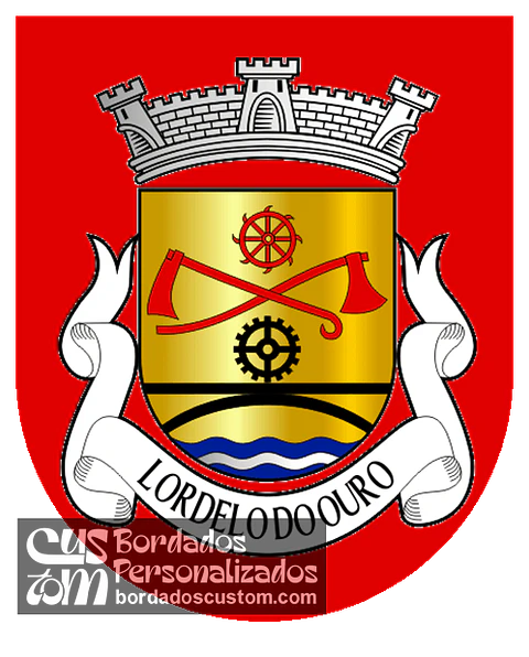 Emblema Bordado Antiga Freguesia de Lordelo do Ouro (Porto, Porto)