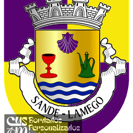 Emblema Bordado Freguesia de Sande (Lamego, Viseu) 1