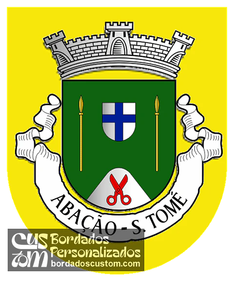Emblema Bordado Antiga Freguesia de Abação (São Tomé) (Guimarães, Braga)