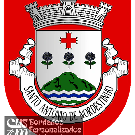 Emblema Bordado Freguesia de Santo António de Nordestinho (Nordeste, Açores) 1