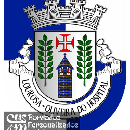Emblema Bordado Freguesia de Lourosa (Oliveira do Hospital, Coimbra) 1