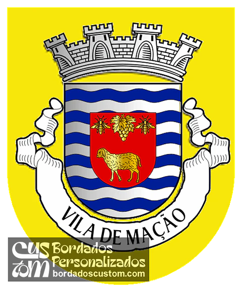 Emblema Bordado Município de Mação (Santarém)