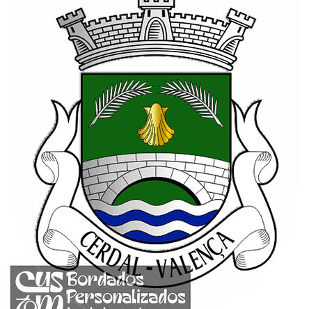 Emblema Bordado Freguesia de Cerdal (Valença, Viana do Castelo) 1