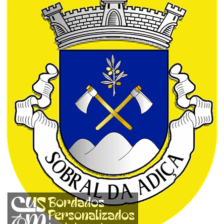 Emblema Bordado Freguesia de Sobral da Adiça (Moura, Beja) 1