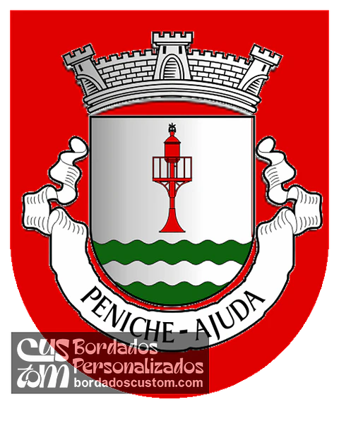 Emblema Bordado Antiga Freguesia de Peniche (Ajuda) (Peniche, Leiria)