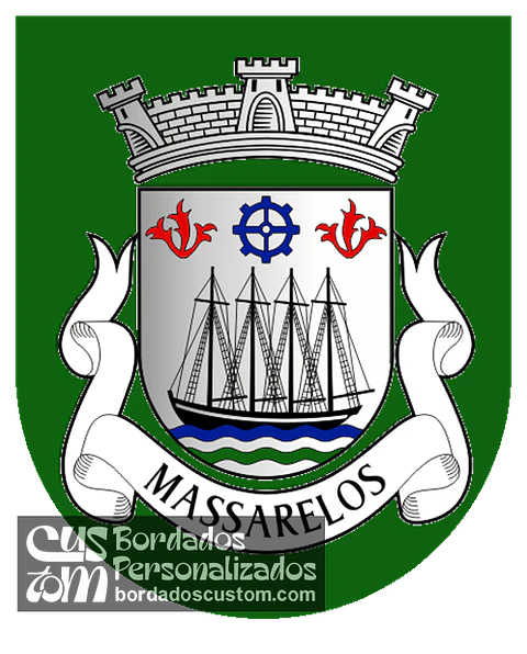 Emblema Bordado Antiga Freguesia de Massarelos (Porto, Porto)