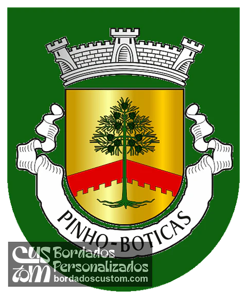 Emblema Bordado Freguesia de Pinho (Boticas, Vila Real)