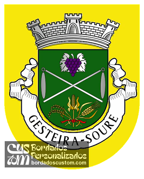 Emblema Bordado Antiga Freguesia de Gesteira (Soure, Coimbra)