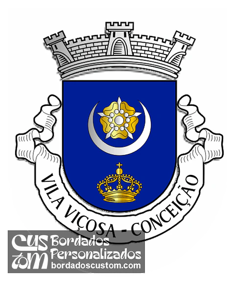 Emblema Bordado Antiga Freguesia de Vila Viçosa (Conceição) (Vila Viçosa, Évora)