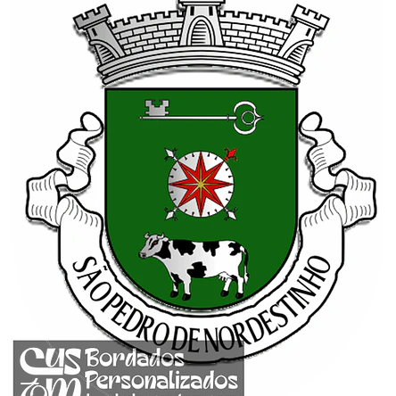 Emblema Bordado Freguesia de São Pedro de Nordestinho (Nordeste, Açores) 1