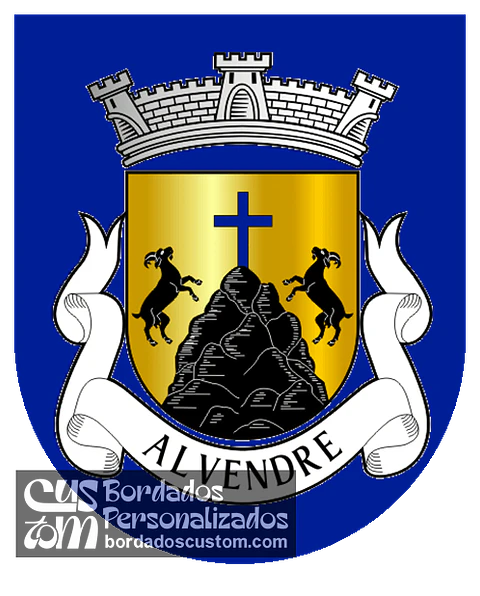 Emblema Bordado Freguesia de Alvendre (Guarda, Guarda)