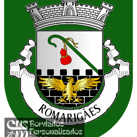 Emblema Bordado Freguesia de Romarigães (Paredes de Coura, Viana do Castelo) 1