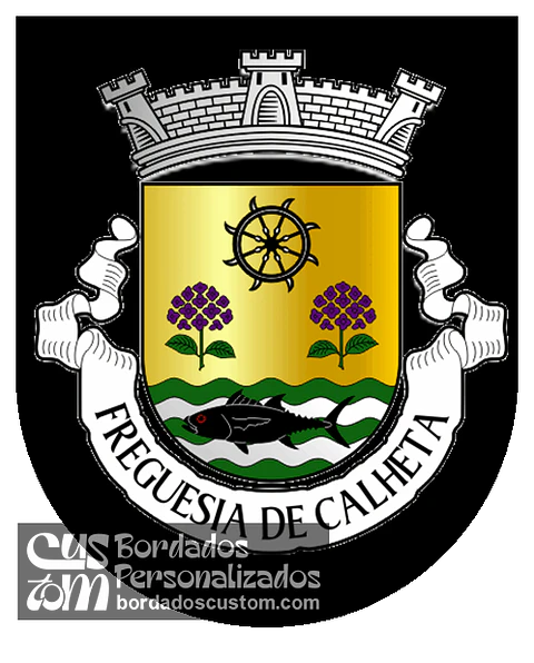 Emblema Bordado Freguesia de Calheta (Calheta, Açores)