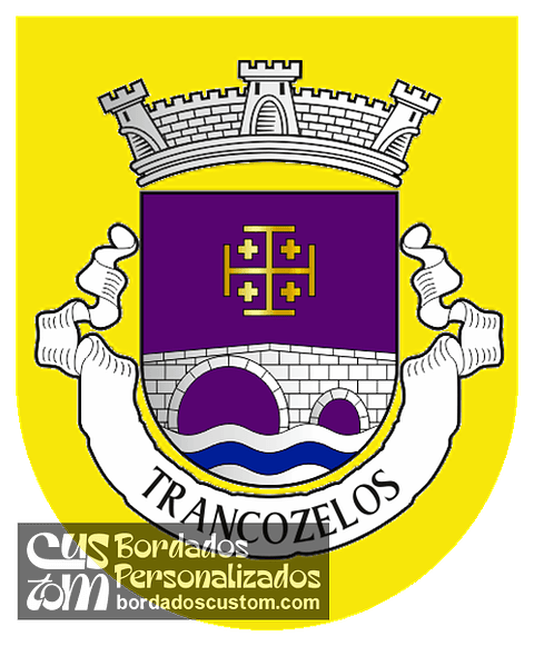 Emblema Bordado Freguesia de Trancozelos (Penalva do Castelo, Viseu)