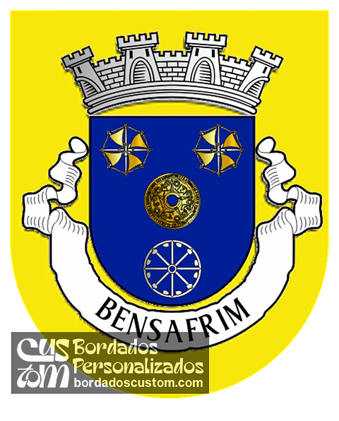 Emblema Bordado Antiga Freguesia de Bensafrim (Lagos, Faro)