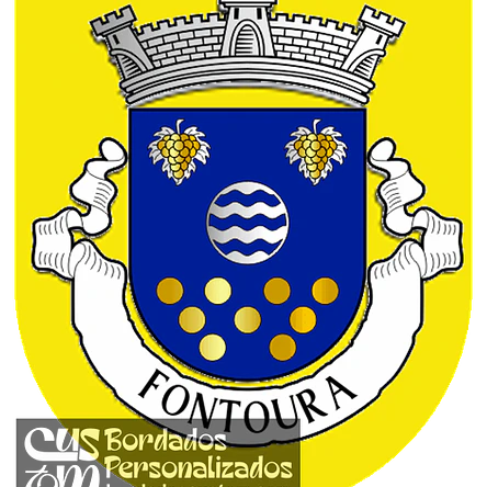 Emblema Bordado Freguesia de Fontoura (Valença, Viana do Castelo) 1