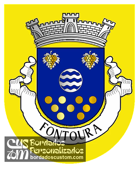 Emblema Bordado Freguesia de Fontoura (Valença, Viana do Castelo)