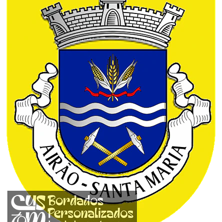 Emblema Bordado Antiga Freguesia de Airão (Santa Maria) (Guimarães, Braga) 1