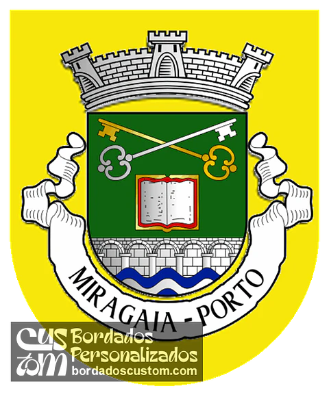 Emblema Bordado Antiga Freguesia de Miragaia (Porto, Porto)