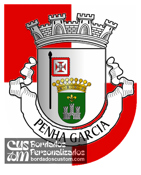 Emblema Bordado Freguesia de Penha Garcia (Idanha-a-Nova, Castelo Branco)