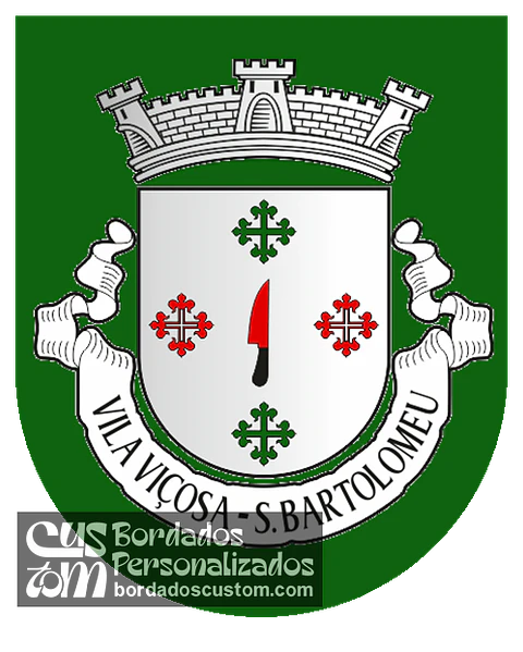 Emblema Bordado Antiga Freguesia de Vila Viçosa (São Bartolomeu) (Vila Viçosa, Évora)