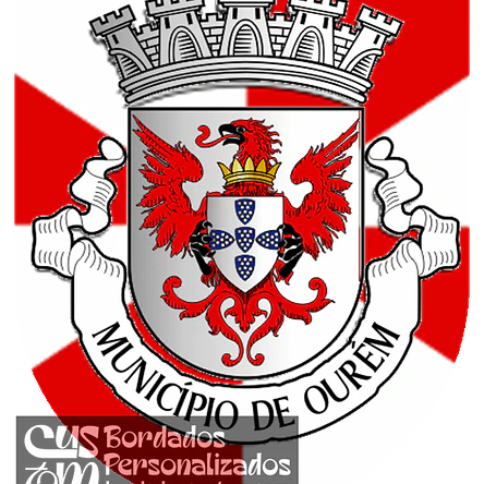 Emblema Bordado Município de Ourém (Santarém) 1