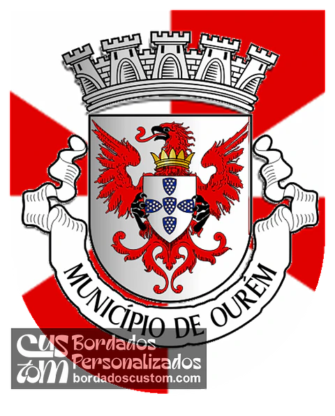 Emblema Bordado Município de Ourém (Santarém)