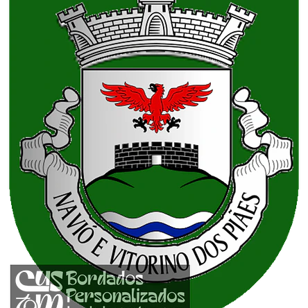 Emblema Bordado Freguesia de Navió e Vitorino dos Piães (Ponte de Lima, Viana do Castelo) 1
