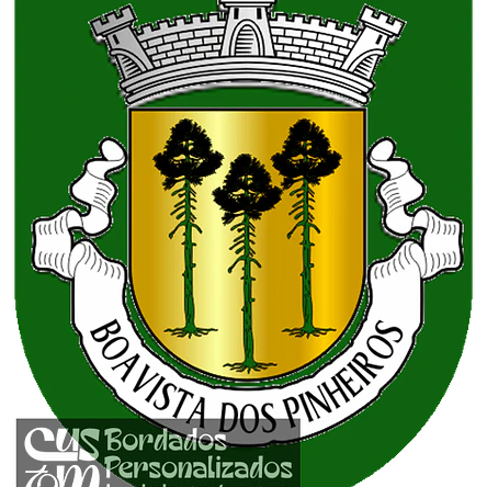 Emblema Bordado Freguesia de Boavista dos Pinheiros (Odemira, Beja) 1